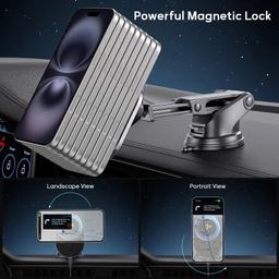 Tough On 15W Qi2 Wireless Car Charger