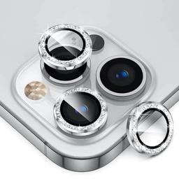 Tough On Camera Lens Protector for iPhone 13 Pro Max - Crystal Silver