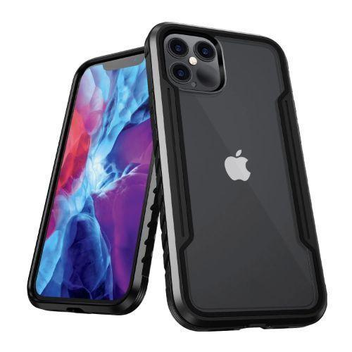 Tough On  Iron Shield Phone Case for iPhone 12 | 12 Pro - Black - Brand New