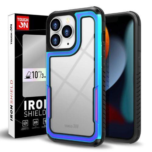 Tough On  Iron Shield Phone Case for iPhone 13 Pro - Iridescent - Brand New