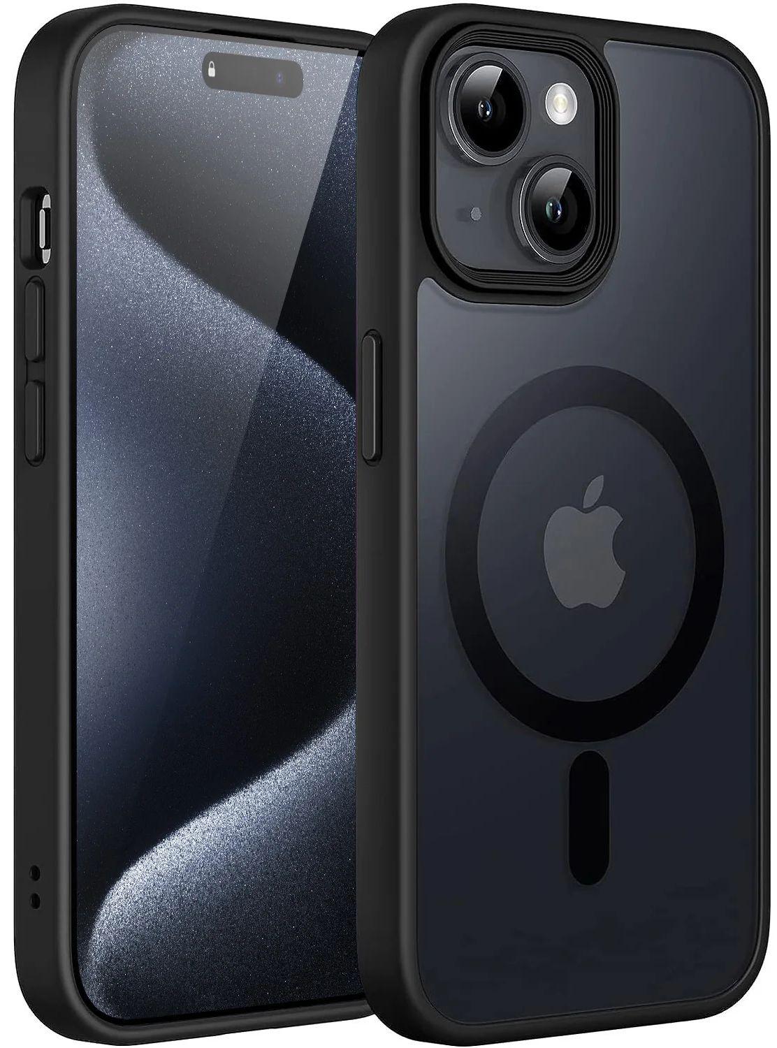 Tough On  Phone Case with Magsafe for iPhone 15 Plus - Matte Black - Brand New