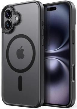 Tough On Phone Case With MagSafe for iPhone 16 Plus - Matte Black