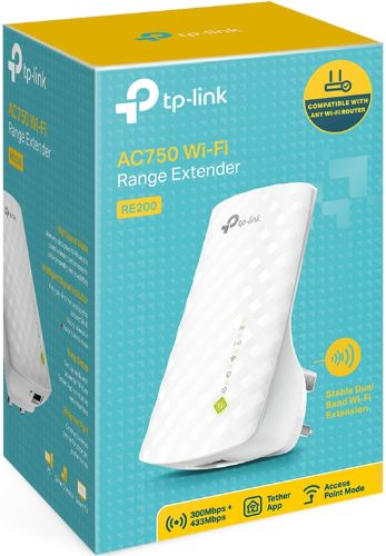 TP-Link (RE200) AC750 Wi-Fi Range Extender