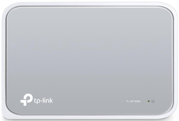 TP-Link TL-SF1005D 5-Port 10/100Mbps Desktop Switch - White