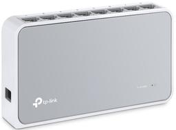 TP-Link TL-SF1008D 8-Port 10/100Mbps Desktop Switch - Gray