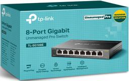 TP-Link (TL-SG108E) 8-Port Gigabit Unmanaged Pro Switch