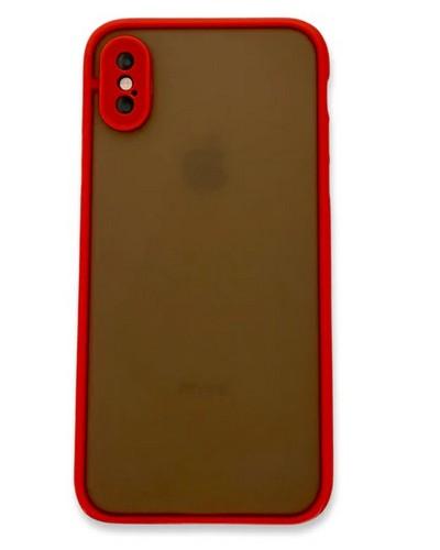 Translucent Frosted Case for iPhone X/XS - Red - Brand New