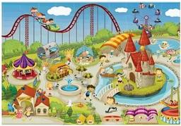 Tristar Large Puzzle - Amusement Park Theme (60pcs)