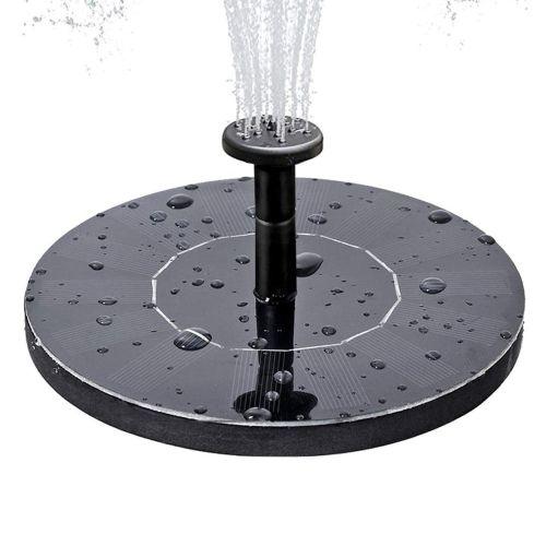 Urban Global  Floating Solar Powered Fountain Pump - Black - Brand New
