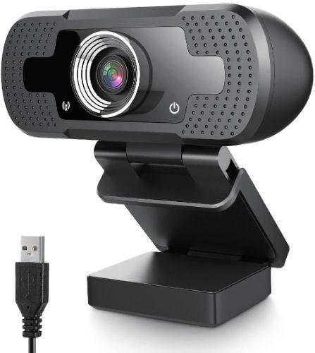Urban Spec  Full HD 1080P Webcam with Microphone - Black - Brand New
