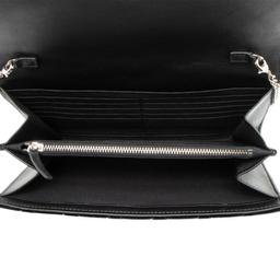 Versace Velvet Quilted Medusa Wallet On Chain