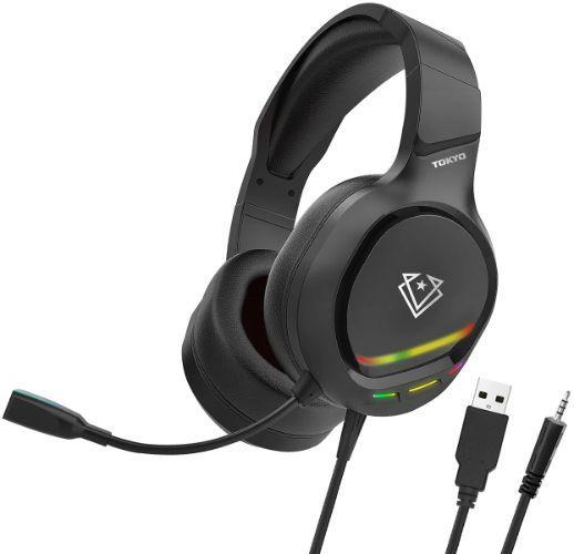 Vertux  Gaming Over Ear Headset W Noise Isolation - Black - Brand New
