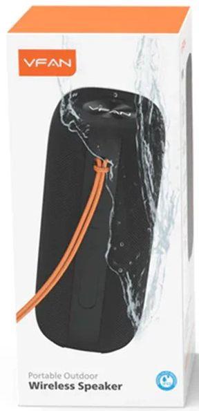 VFAN  Deep Bass Bluetooth Speaker With Strap (BS08) - Black - Brand New