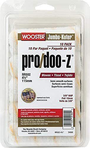 Wooster RR502 4.5" Pro/Doo-Z 3/8" Nap (40-Pack)