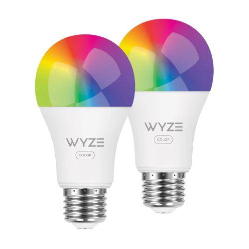 Wyze Smart WiFi LED Color Light Bulb 2 Pack