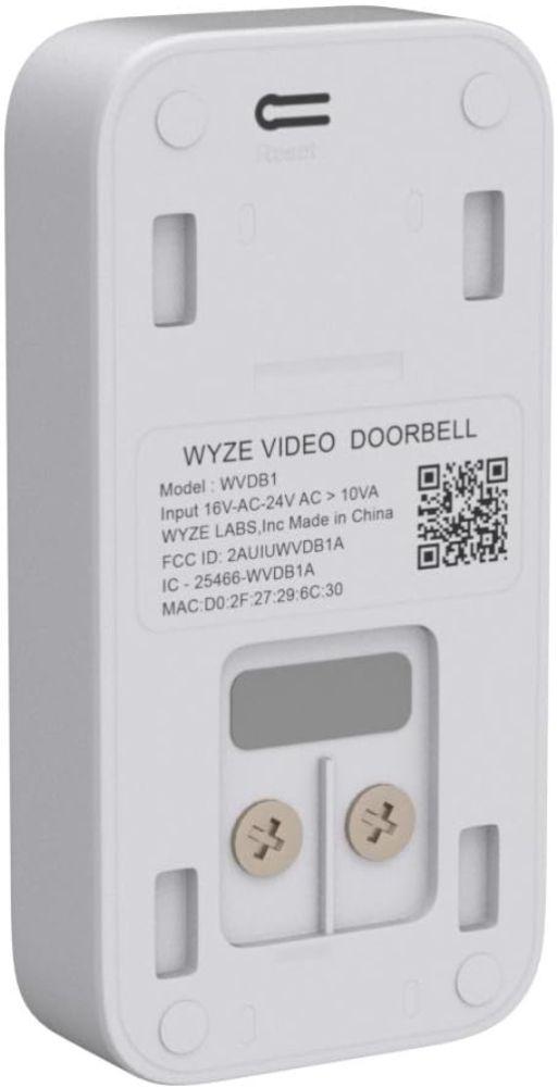 Wyze Video Doorbell Only (Wired)