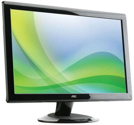 AOC  e2236Vwa LCD Monitor 22" in Black in Good condition