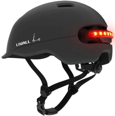 Livall  C20 Smart Helmet (Medium Size) - Midnight Black - Brand New