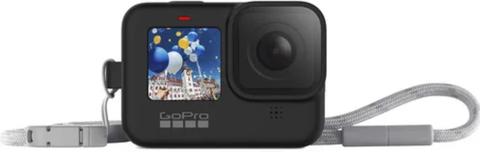 GoPro  Hero10 / Hero9 Black Camera Sleeve + Lanyard - Black - Brand New
