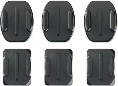 GoPro  Curved + Flat Adhesive Mounts - Black - Brand New