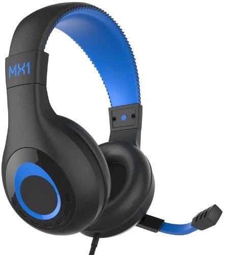 Playmax  MX1 Universal Headset - Black/Blue - Brand New