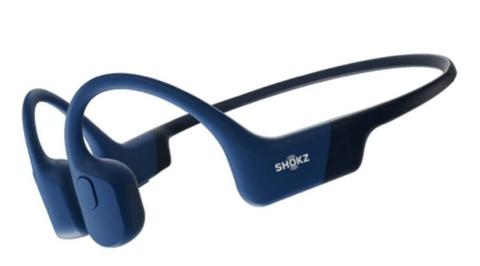 Shokz  OpenRun Bluetooth Bone Conduction Sports Headphones - Blue - Brand New