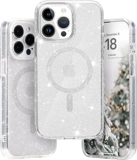 NZCLOUD  Glitter Magsafe Phone Case for iPhone 11 - Clear - Brand New