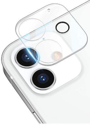 Nuglas  Tempered Glass Camera Lens Protector for iPhone 11 x 2 - Clear - Brand New