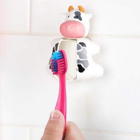 Flipper  COW Children's Toothbrush holder - Default - Brand New