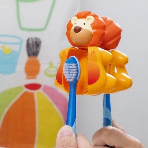 Flipper  LION Children's Toothbrush holder - Default - Brand New