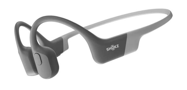 Shokz  OpenRun Bluetooth Bone Conduction Sports Headphones in Grey in Brand New condition