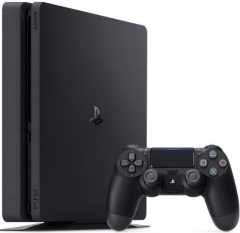 Sony  PlayStation 4 Slim Gaming Console - 1TB - Jet Black - Good