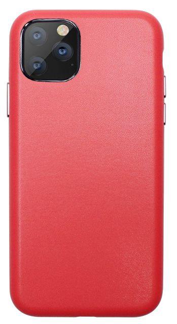 Joyroom  JR-BP612 Leather Shockproof Back Case for iPhone 11 Pro Max - Red - Brand New