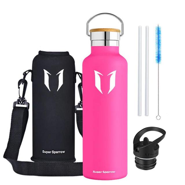 Super Sparrow  Insulated Bottle Standard Mouth 750ml in Rose Pink in Brand New condition