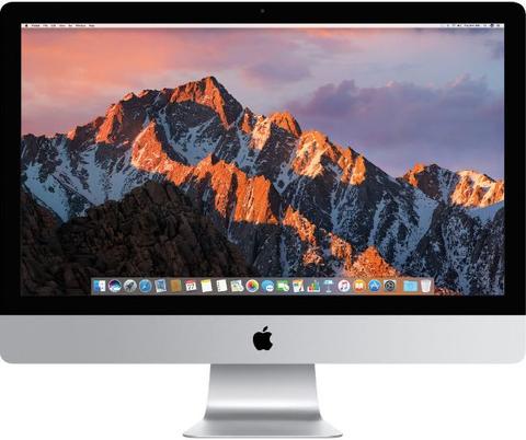 Apple  iMac 2017 Retina 5K 27" - Intel Core i5 3.5GHz - 1TB - Silver - 16GB RAM - 27 Inch - Excellent