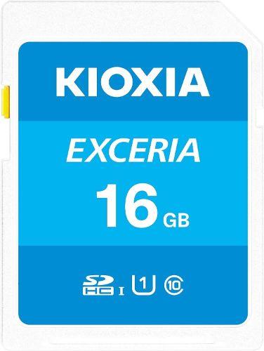 Kioxia  EXCERIA SD Memory Card for DSLR Video Camera - 16GB - White - Brand New