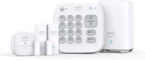 Eufy  8-Piece Security Home Alarm Kit - White - Excellent