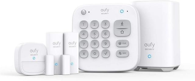 Eufy  8-Piece Security Home Alarm Kit in White in Excellent condition