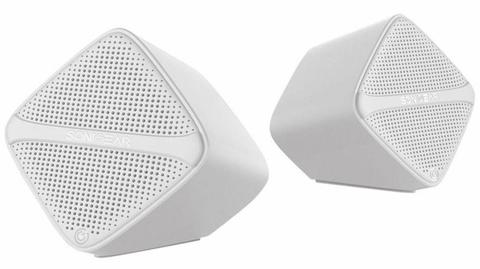 Sonicgear  Sonicube High Clarity Digital AMP and Micro Driver Speaker  - White - Brand New