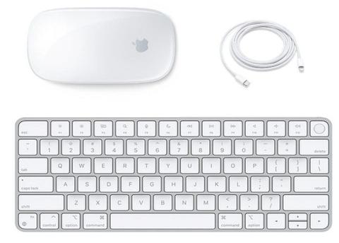 Apple  Magic Mouse 2 + Apple Magic Keyboard with Touch ID - White - Excellent