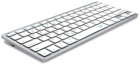 Alcatroz  Xplorer GO! Wireless Bluetooth Keyboard Ultra-slim 100BT  - White - Brand New