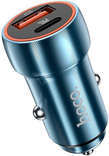 HOCO  Z46A Car Charger - Blue Whale - Brand New