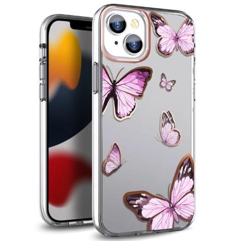 Tough On  Classic Phone Case for iPhone 14 Plus - Butterfly Classic - Brand New