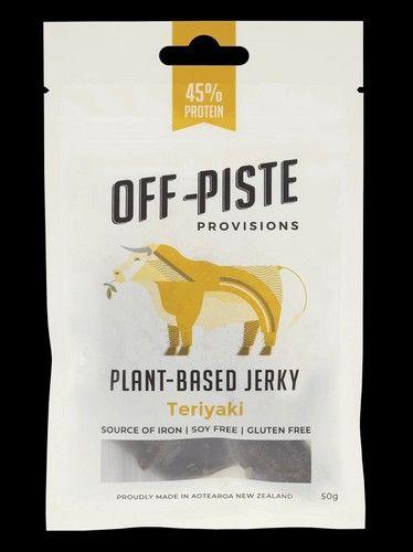 Off-Piste Provisions plant-based Jerky Teriyaki 50g in Default in Brand New condition