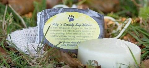 NZ Native Oils Itchy 'n Scratchy Itchy Dog Soap Bar 90g - Default - Brand New