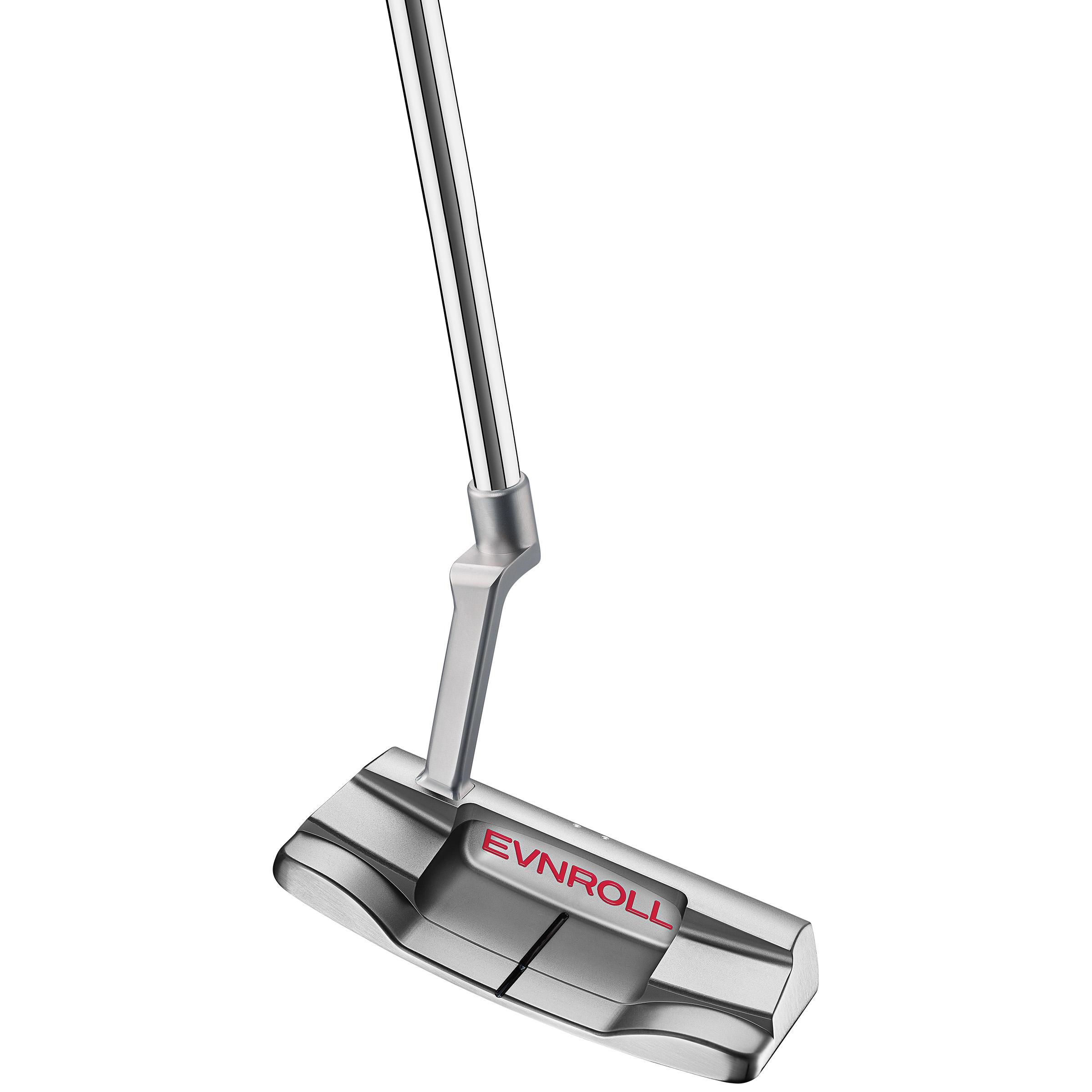 Evnroll ER2v3 Long Plumber MidBlade White TourTac Putter - Golf Club