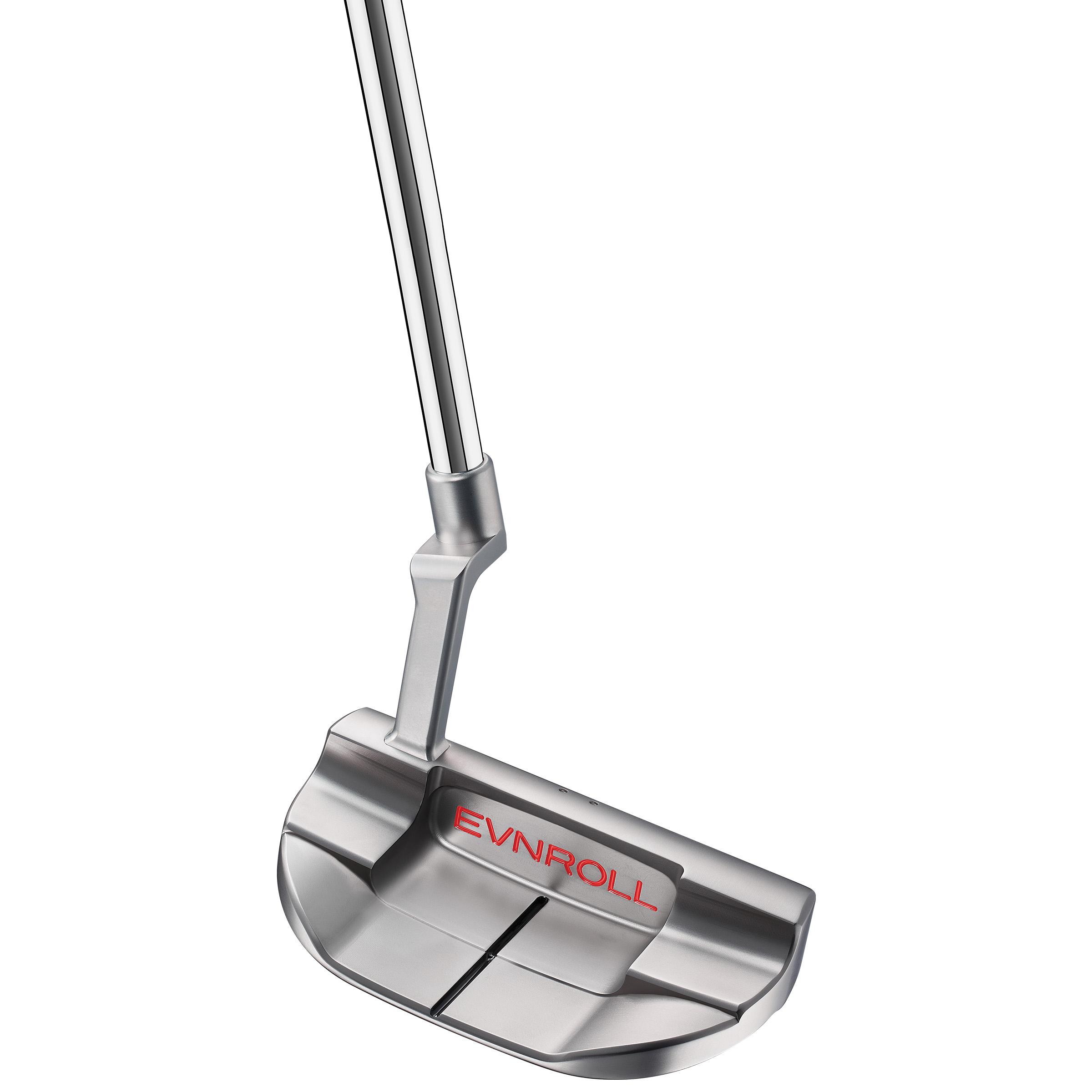 Evnroll ER8v2 Short Plumber TourMallet Red Gravity Putter - Golf Club