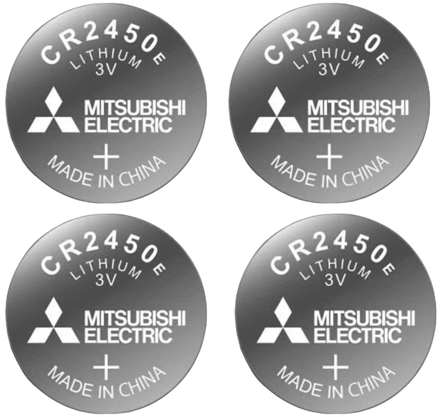 Mitsubishi Mitsubishi Watch Batteries CR2450 (4 Pack)