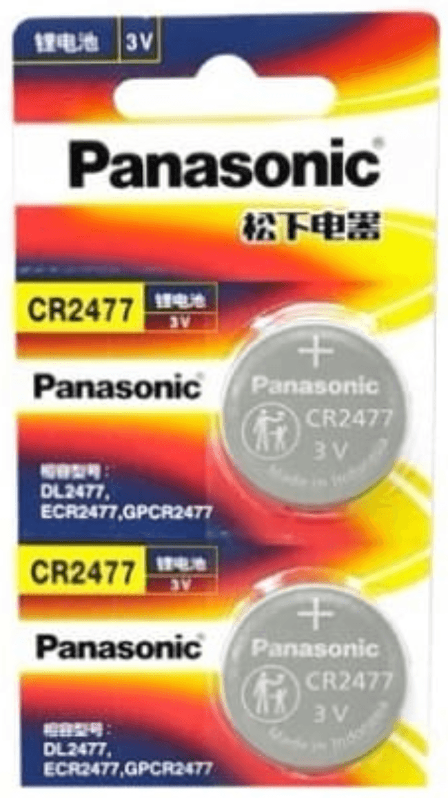 Panasonic Panasonic Watch Batteries CR2477 (2 Pack)