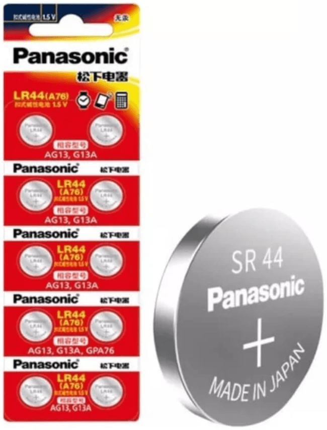 Panasonic Panasonic LR44 / A76 Watch Batteries (10 Pack)